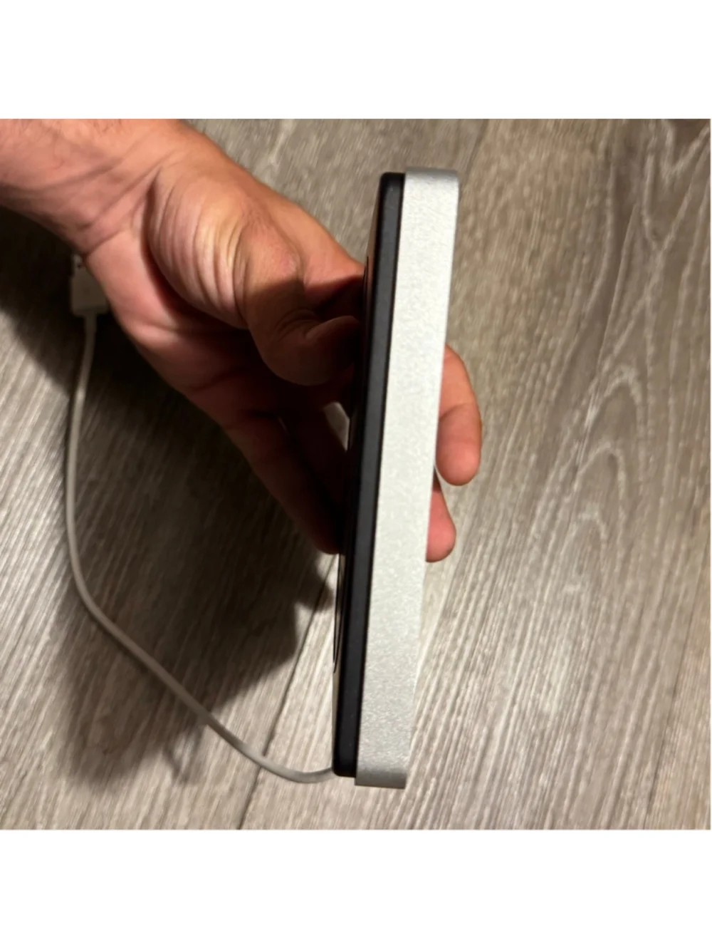 Apple External SuperDrive One Size Silver Black Disk Drive